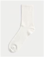 Sequin Ankle High Socks with Cashmere