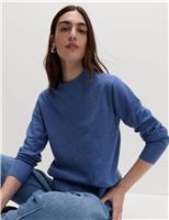 M&S Air-Yarn Crew Neck Jumper Holly