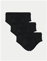 3pk Adaptive Cotton Rich Cool & Fresh Briefs