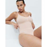 Body by M&S Body Sculpt Firm Control Seamless Thong Body Rose Quartz