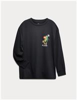 Pure Cotton Graphic Top (6-16 Yrs)