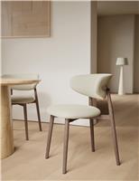 M&S Set of 2 Arc Dining Chairs Dark Green