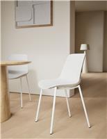 M&S Set of 2 Zoe Dining Chairs Black