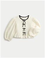 Pure Cotton Bow Top (2-16 Yrs)