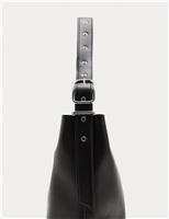 Faux Leather Mini Bucket Bag