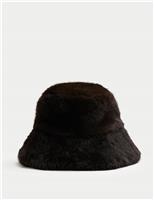 Faux Fur Bucket Hat