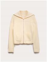 Cotton Rich Sailor Collared Cardigan