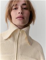 Cotton Rich Sailor Collared Cardigan