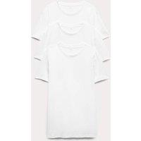 M&S 3pk Slim Fit T-Shirts White