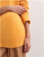 Mohair Blend Funnel Neck Jumper