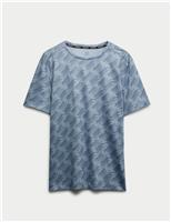 Printed Crew Neck T-Shirt