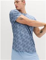 Printed Crew Neck T-Shirt