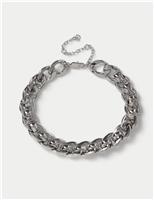 Chunky Metal Link Chain Necklace