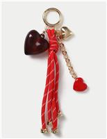 Heart Cord Bag Charm