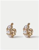 Detailed Chunky Hoop Earrings