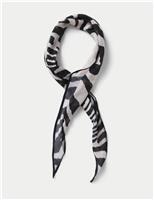 Zebra Print Scarf