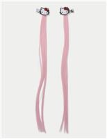 Hello Kitty Fake Hair Clips