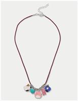 Squishmallows Charm Cord Necklace