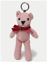 Pink Bear Bag Charm