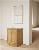 Curved Modular Compact Sideboard