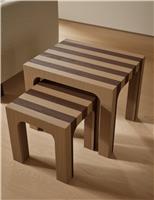 Striped Nest of Tables