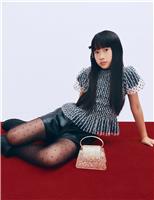 Polka Dot Print Mesh Top (6-16 Yrs)