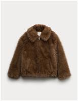 Faux Fur Jacket (6-16 Yrs)