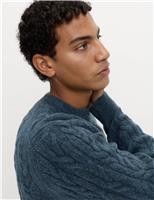 Super Soft Cable Knit Jumper with Wool