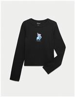 Pure Cotton Lilo & Stitch Christmas Top (6-16 Yrs)