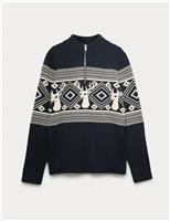 Mini Me Christmas Fair Isle Jumper (6-16 Yrs)