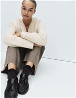 2 Pack Cotton Rich Lace Trim Ankle High Socks