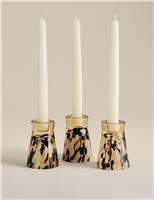 Set of 3 Animal Confetti Candle Holders
