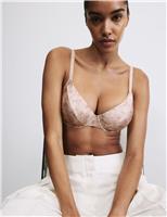 Rosalie Silk & Lace Non Wired Bralette (A-E)