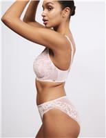 Rosalie Silk & Lace Wired Minimiser Bra (C-G)