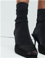 Glitter Ankle Highs