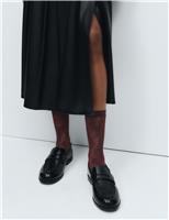 Fishnet Lace Ankle Highs