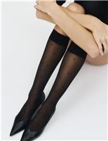 Sheer Spot Knee Highs