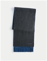 Pure Cashmere Double Faced Scarf