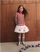 Candy Cane Cardigan (1-8 Yrs)