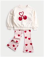 2pc Cotton Rich Sweat and Leggings Outfit (2-8 Yrs)