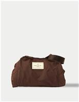 Drawstring Flat Lay Makeup Bag - Espresso