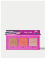 Game On Glow Blush, Bronzer and Highlighter Limited Edition Cheek Palette Worth £51