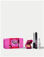 GameJoy Mascara, Brow and Bronzer 3-piece Makeup Gift Set Worth £58.50, with Limited Edition Keepsake Tin