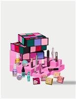 Glam Cube 24 day Christmas Beauty Advent Calendar Worth £266.59