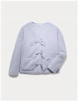 Borg Bow Front Jacket (6-16 Yrs)