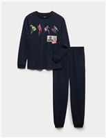 2 Piece Marvel Pyjama Set (3-12 Yrs)