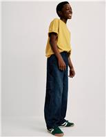 Relaxed Pure Cotton Carpenter Jeans (6-16 Yrs)