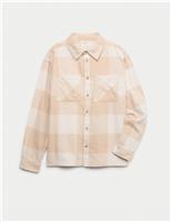Pure Cotton Checked Shirt (6-16 Yrs)