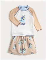 2 Piece Bluey Long Sleeve Swim Set (2-8 Years)
