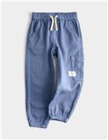 Relaxed Denim Cargo Jeans (2-8 Yrs)